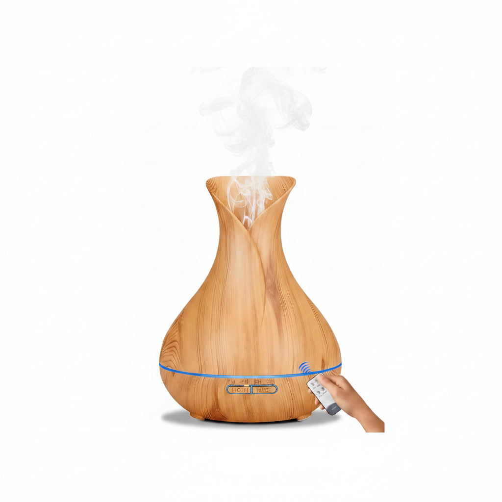 500ML Air Humidifier Essential Oil Diffuser Aroma Ultrasonic Mist Maker Home Fragrance Aromatherapy Humificador for Home Office
